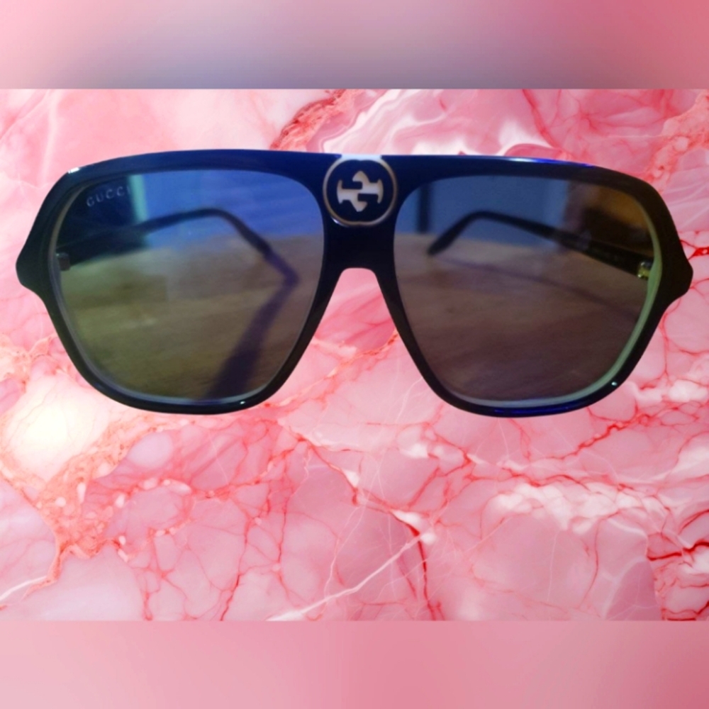 Gucci 62mm Aviator Sunglasses